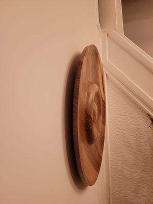 Houten wanddecoratie Walnoot Notelaar