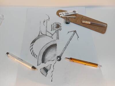 Kingswood vulpotlood timmermanspotlood 3mm Sketch
