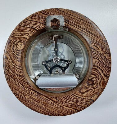 Skeletonclock tropisch hardhout