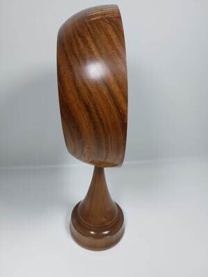 Skeletonclock Umbilo/kiaat en Walnoot