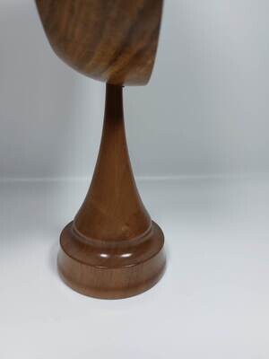 Skeletonclock Umbilo/kiaat en Walnoot