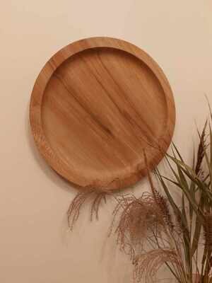 Houten wanddecoratie Vervuurde plataan
