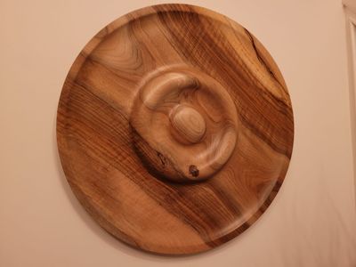 Houten wanddecoratie Walnoot Notelaar