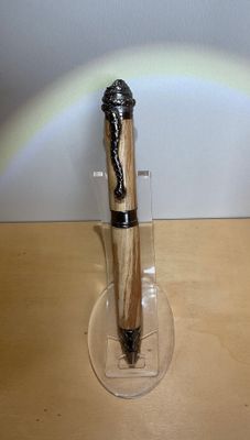 Vervuurde Beuk balpen Serpent Gun Metal