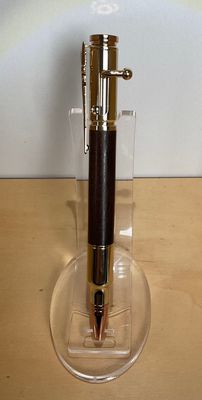 Indische Pallisander balpen Bolt Action Goud