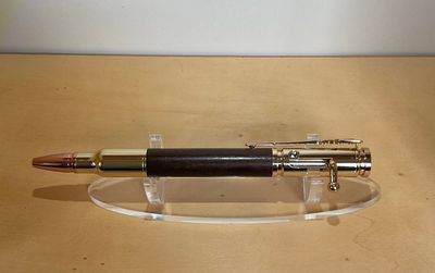 Indische Pallisander balpen Bolt Action Goud
