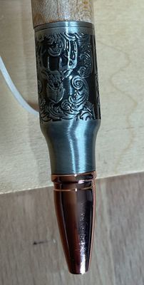 Xylia balpen Deer Hunter Antique Pewter