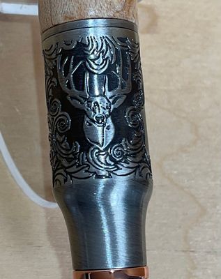 Xylia balpen Deer Hunter Antique Pewter