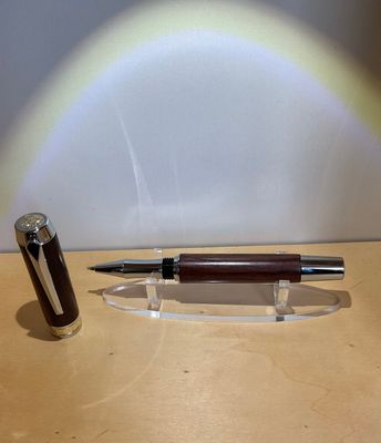 Indische Palissander Rollerbalpen New Gentleman/Chairman chroom