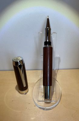 Indische Palissander Rollerbalpen New Gentleman/Chairman chroom
