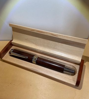 Indische Palissander Rollerbalpen New Gentleman/Chairman chroom