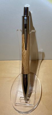 Marble Wood balpen Vesper Chroom