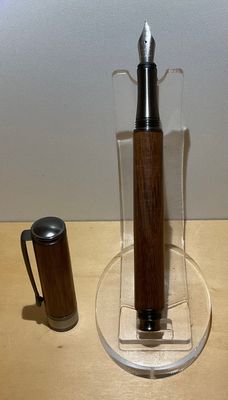 Umbilo vulpen Magistralis Gun Metal/Antique Pewter