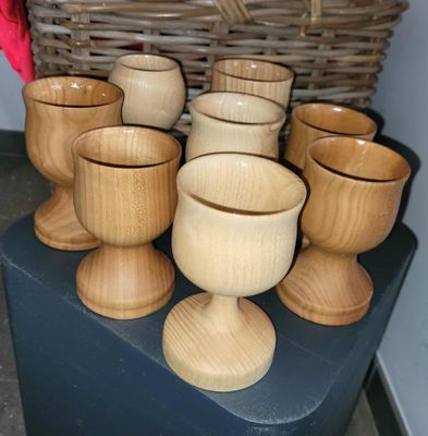 wijnglas uit Es of Esdoorn