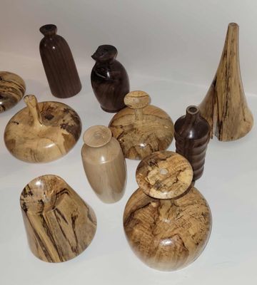 Mini vaasjes Steenbeuk