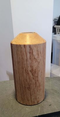 Houten vaas uit Kurkeik