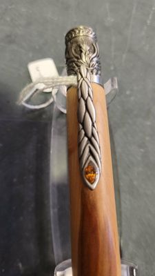 Phoenix rising balpen Antique Pewter