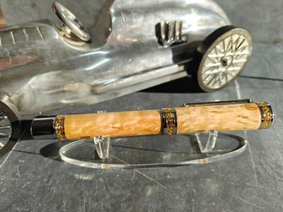 Massur Berk luxevulpen Empress vergulde accenten en Swarovski