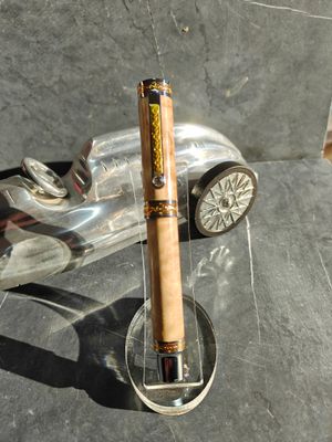 Massur Berk luxevulpen Empress vergulde accenten en Swarovski