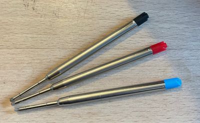 Kiaat balpen Masterclick Chroom