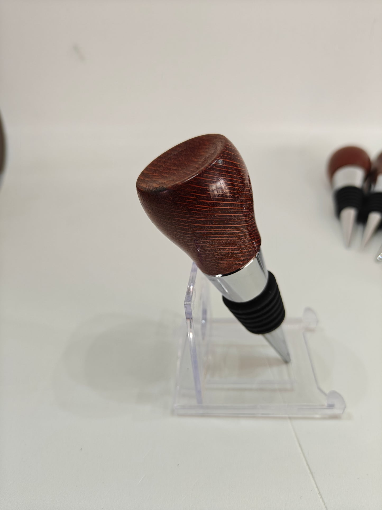 Flessenstop Lacewood, wijndop handgemaakt