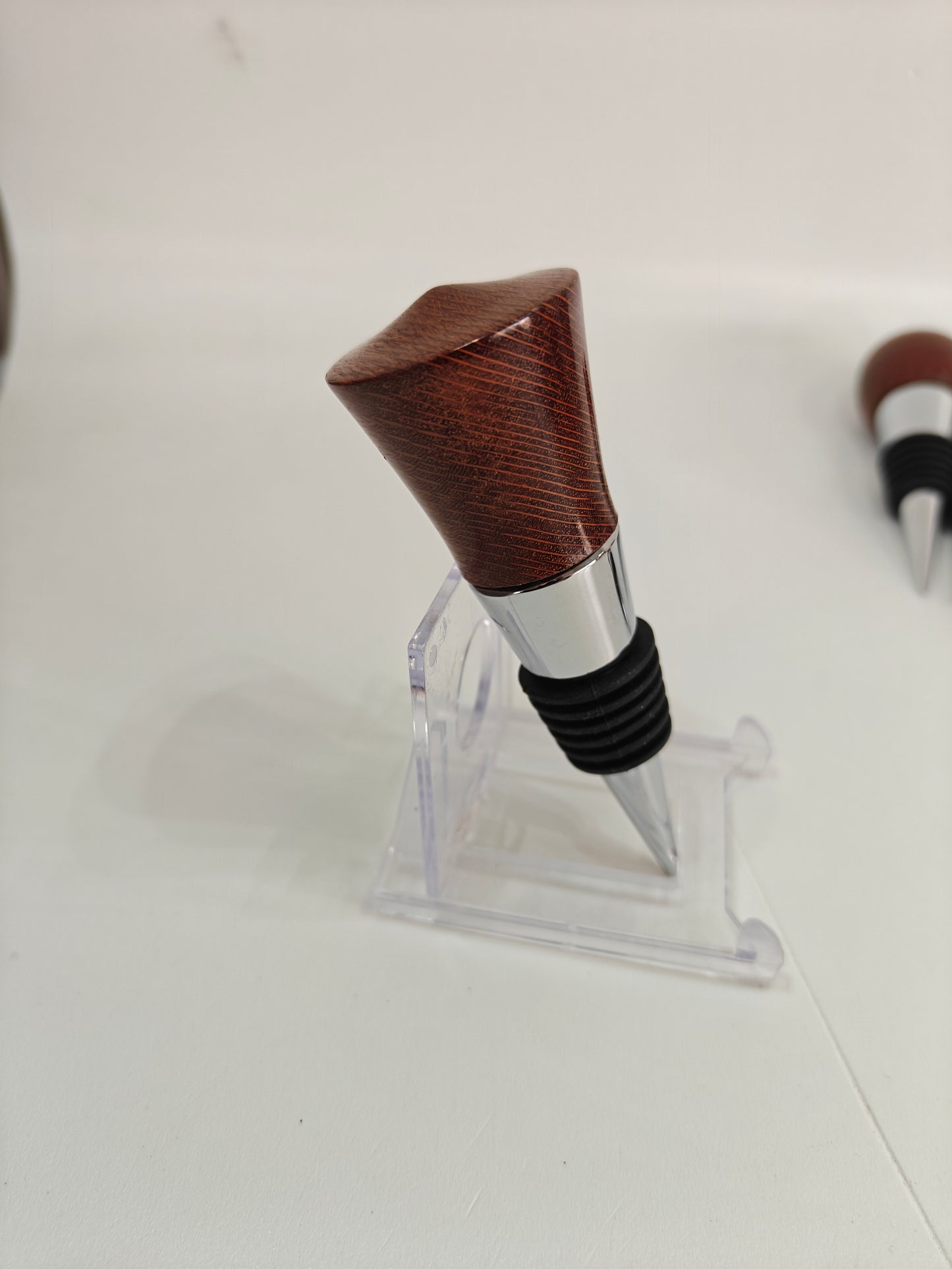 Flessenstop Lacewood, wijndop handgemaakt