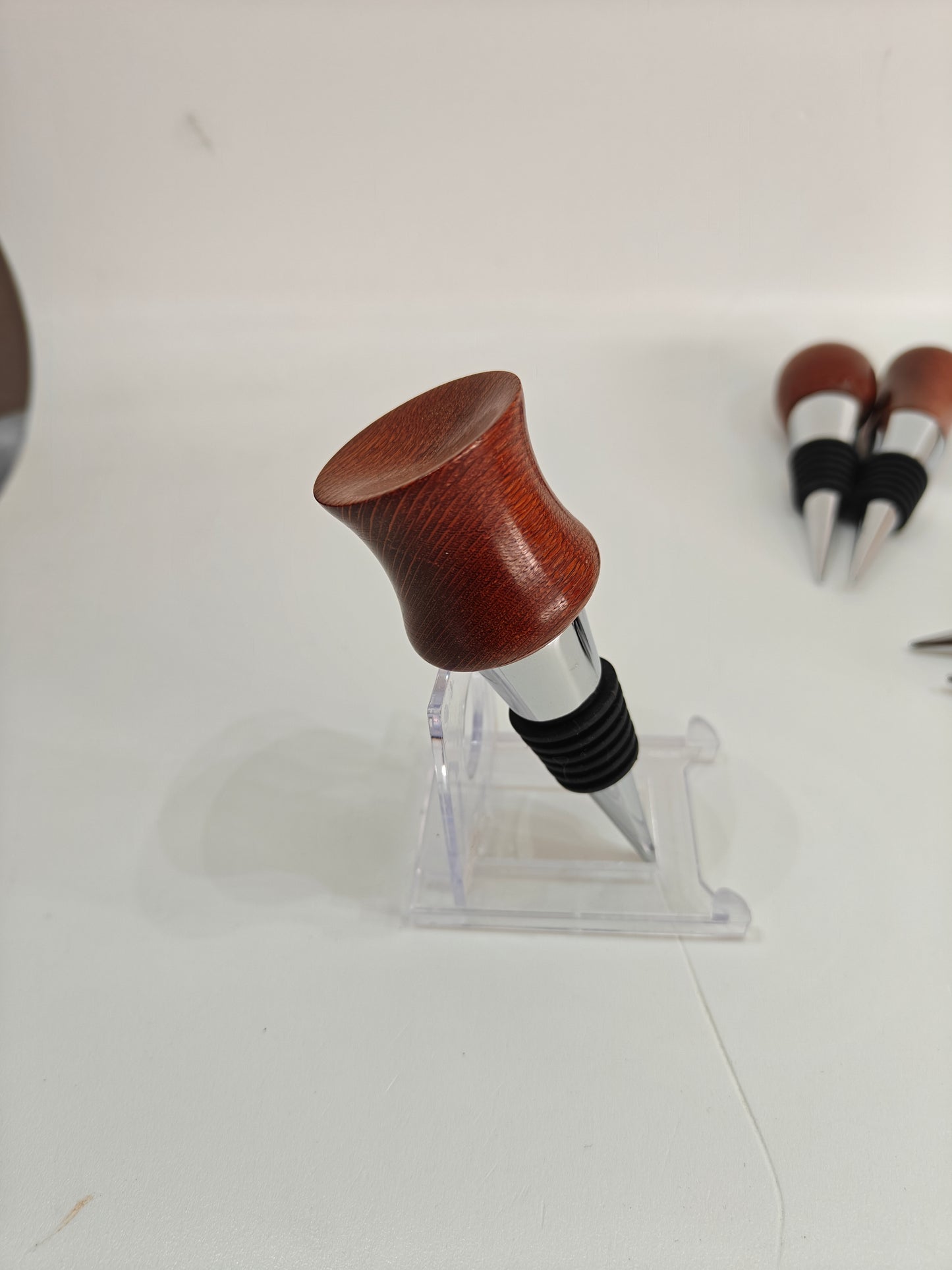 Flessenstop Lacewood, wijndop handgemaakt