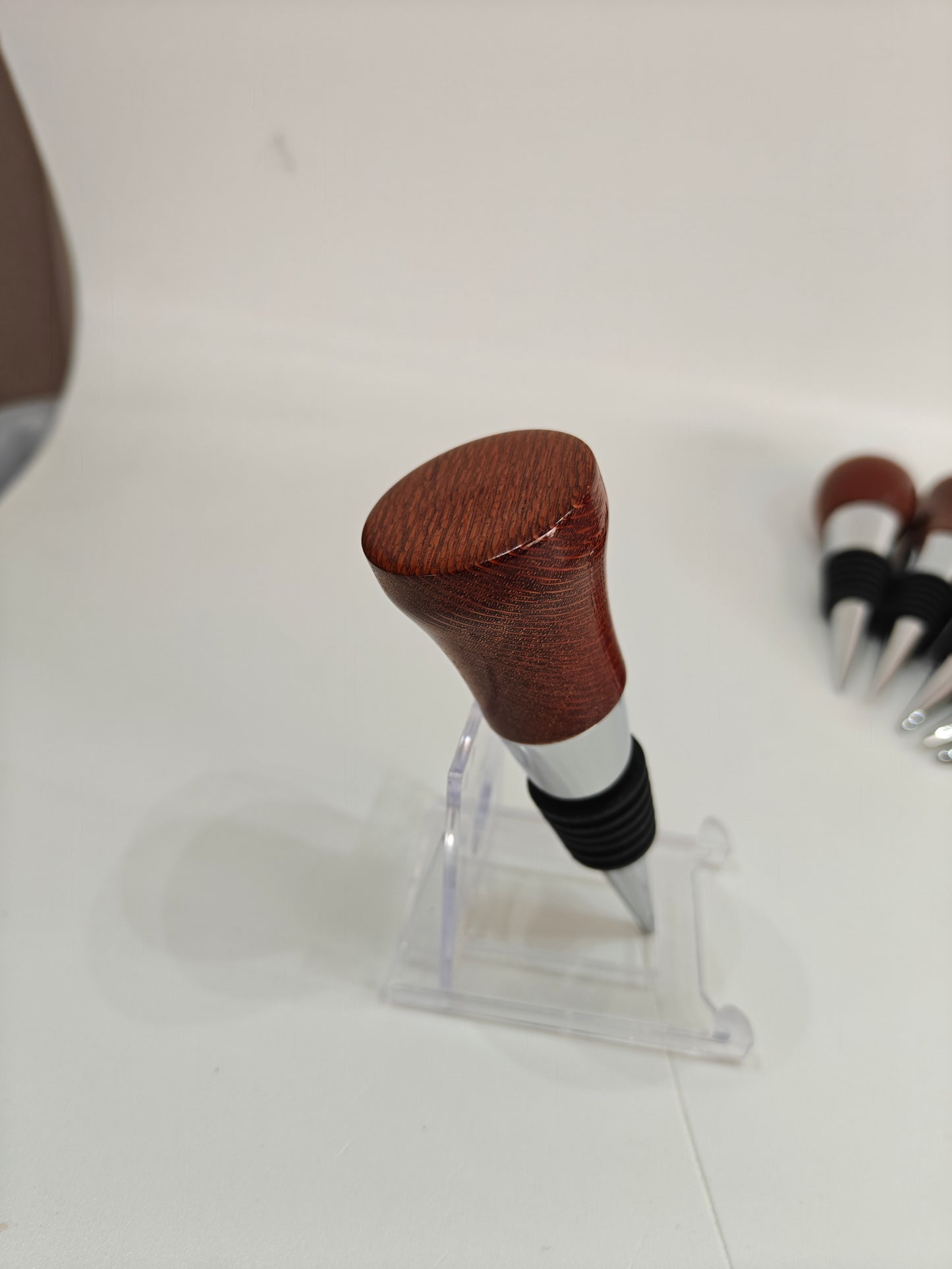 Flessenstop Lacewood, wijndop handgemaakt